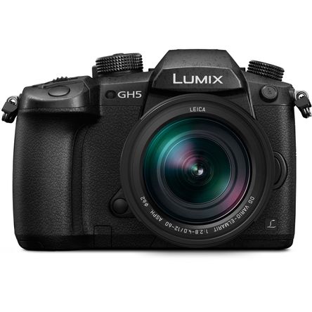 Cámara Mirrorless Panasonic Lumix Gh5 con Lente de 12 60Mm