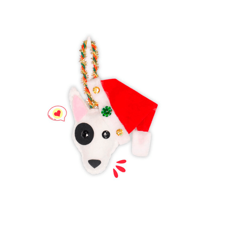 Colgante Navidad Dog Lover Khurmi Bullterrier Pirata Hecho a Mano KHURMI MASCOTAS