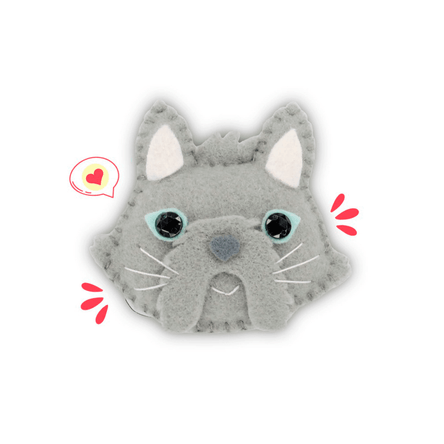 Imán Cat Lover Khurmi Gato Persa Plomo Hecho a Mano Imán Cat Lover Khurmi Gato Persa Plomo Hecho a Mano