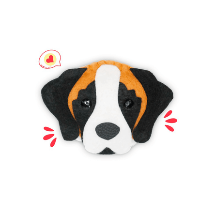 Imán Dog Lover Khurmi San Bernardo Hecho a Mano Imán Dog Lover Khurmi San Bernardo Hecho a Mano