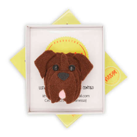 Llavero Dog Lover Khurmi Mastin Marrón Hecho a Mano Llavero Dog Lover Khurmi Mastin Marrón Hecho a Mano