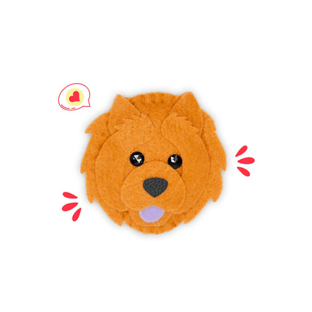 Imán Dog Lover Khurmi Chow Chow Hecho a Mano Imán Dog Lover Khurmi Chow Chow Hecho a Mano