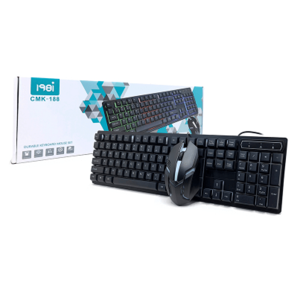 Combo 2 En 1 Gamer Teclado Y Mouse Cmk 188 Seisa - Promart