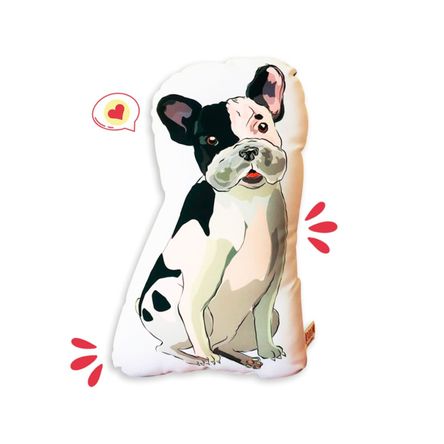 Cojín Dog Lover Khurmi Frenchie Vaquita Cojín Dog Lover Khurmi Frenchie Vaquita