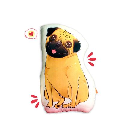 Cojín Dog Lover Khurmi Pug Arena Cojín Dog Lover Khurmi Pug Arena