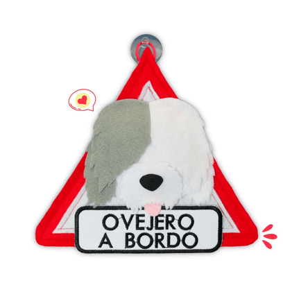 Colgante A Bordo Dog Lover Khurmi Ovejero Hecho a Mano Colgante A Bordo Dog Lover Khurmi Ovejero Hecho a Mano