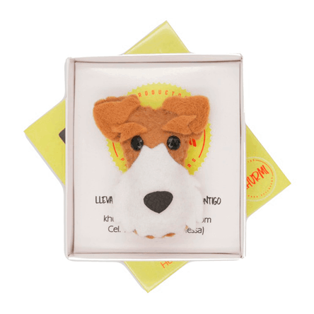 Llavero Dog Lover Khurmi Fox Alambre Hecho a Mano Llavero Dog Lover Khurmi Fox Alambre Hecho a Mano