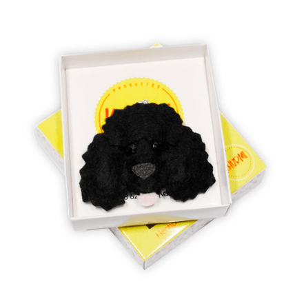 Llavero Dog Lover Khurmi Poodle Negro Hecho a Mano KHURMI MASCOTAS