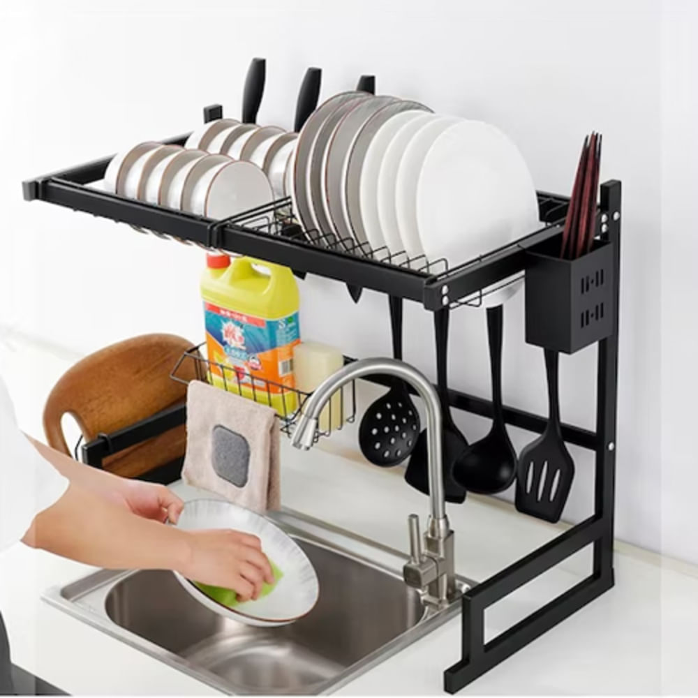 Escurridor de Organizador de Platos Para Cocina - Promart