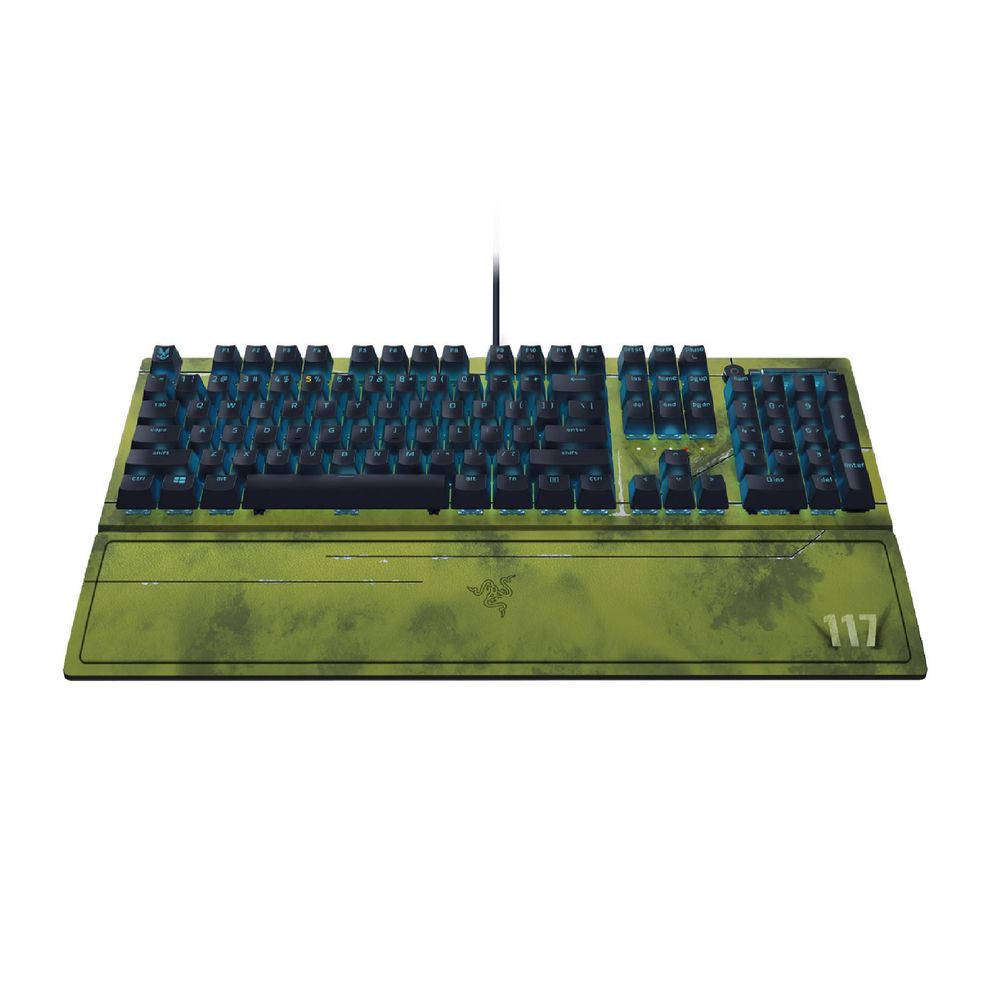 Teclado Gaming Razer BlackWidow V3 - Switch Verde - Halo