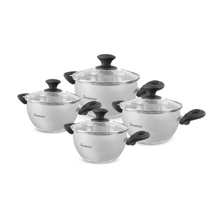 Set de Ollas Acero Inoxidable Finezza FZ-1060X-IN Set de Ollas Acero Inoxidable Finezza FZ-1060X-IN