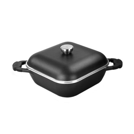 Olla Finezza Antiadherente Cuadrada de 5L FZ-1932WT Olla Finezza Antiadherente Cuadrada de 5L FZ-1932WT