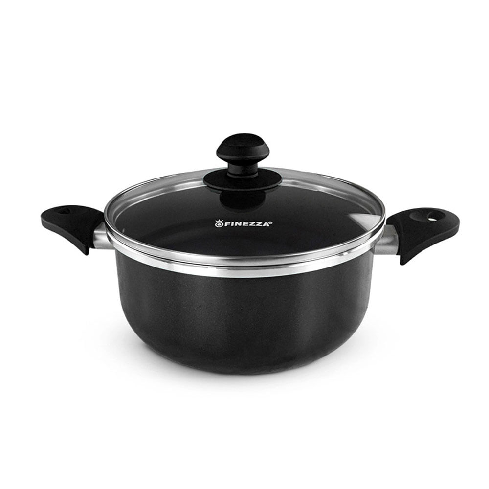 Olla Finezza Antiadherente de 3L FZ-X324AH Negro Olla Finezza Antiadherente de 3L FZ-X324AH Negro