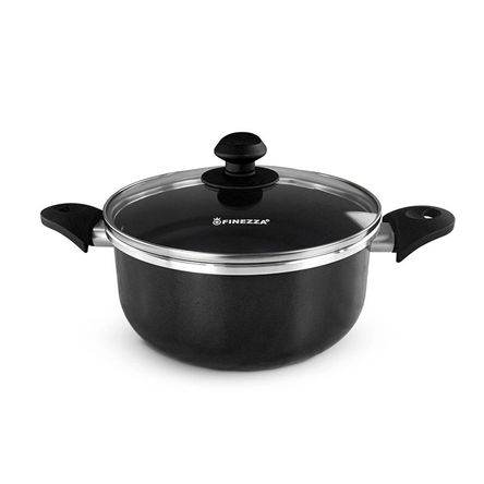 Olla Finezza Antiadherente de 3L FZ-X324AH Negro Olla Finezza Antiadherente de 3L FZ-X324AH Negro