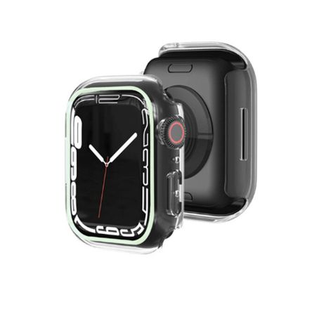 Case  Neón Fosforecente Blanco 40mm Para Smart Watch