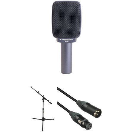 Kit de Micrófono Dinámico Sennheiser E609 con Soporte de Brazo Telescópico Corto y Cable Kit de Micrófono Dinámico Sennheiser E609 con Soporte de Brazo Telescópico Corto y Cable