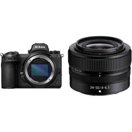 Cámara Mirrorless Nikon Z6 Ii con Kit de Lente 24 50Mm