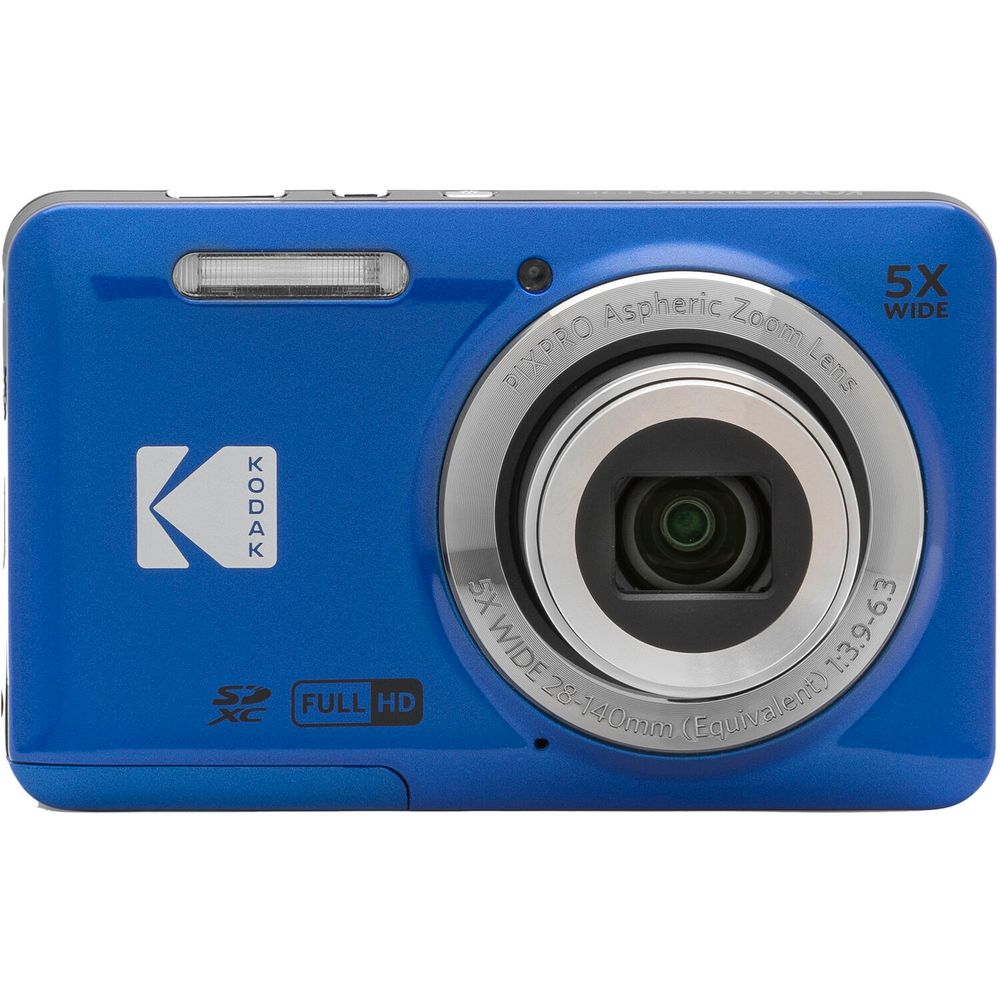 Cámara Digital Kodak Pixpro Fz55 Azul - Promart