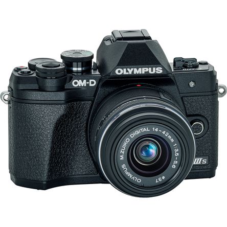 Cámara Mirrorless Olympus Om D E M10 Mark Iii con Objetivo 14 42Mm Ii R Negro