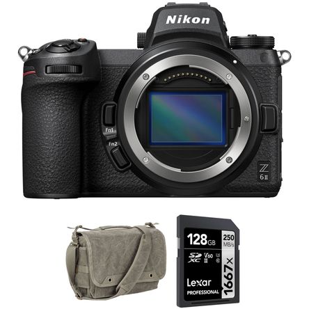 Cámara Mirrorless Nikon Z6 Ii con Kit de Bolsa para El Hombro