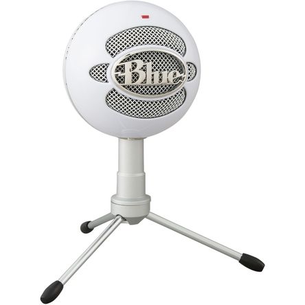 Micrófono de Condensador Usb Blue Snowball Ice con Paquete de Accesorios Blanco