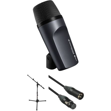 Kit de Micrófono para Instrumentos Sennheiser E 602 Ii con Patrón Cardioide Soporte y Cable Kit de Micrófono para Instrumentos Sennheiser E 602 Ii con Patrón Cardioide Soporte y Cable