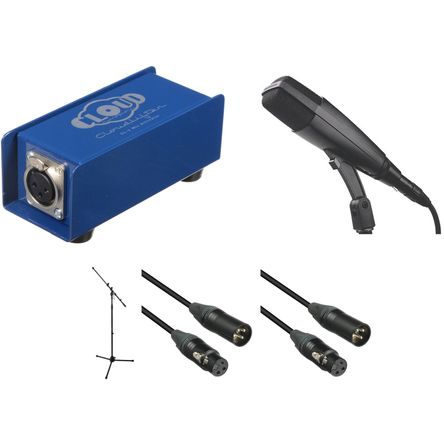 Kit de Micrófono Sennheiser Md 421 Ii con Cloudlifter Cl 1 Soporte de Micrófono y Cable