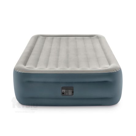 Colchoneta Queen Inflable de Color Gris