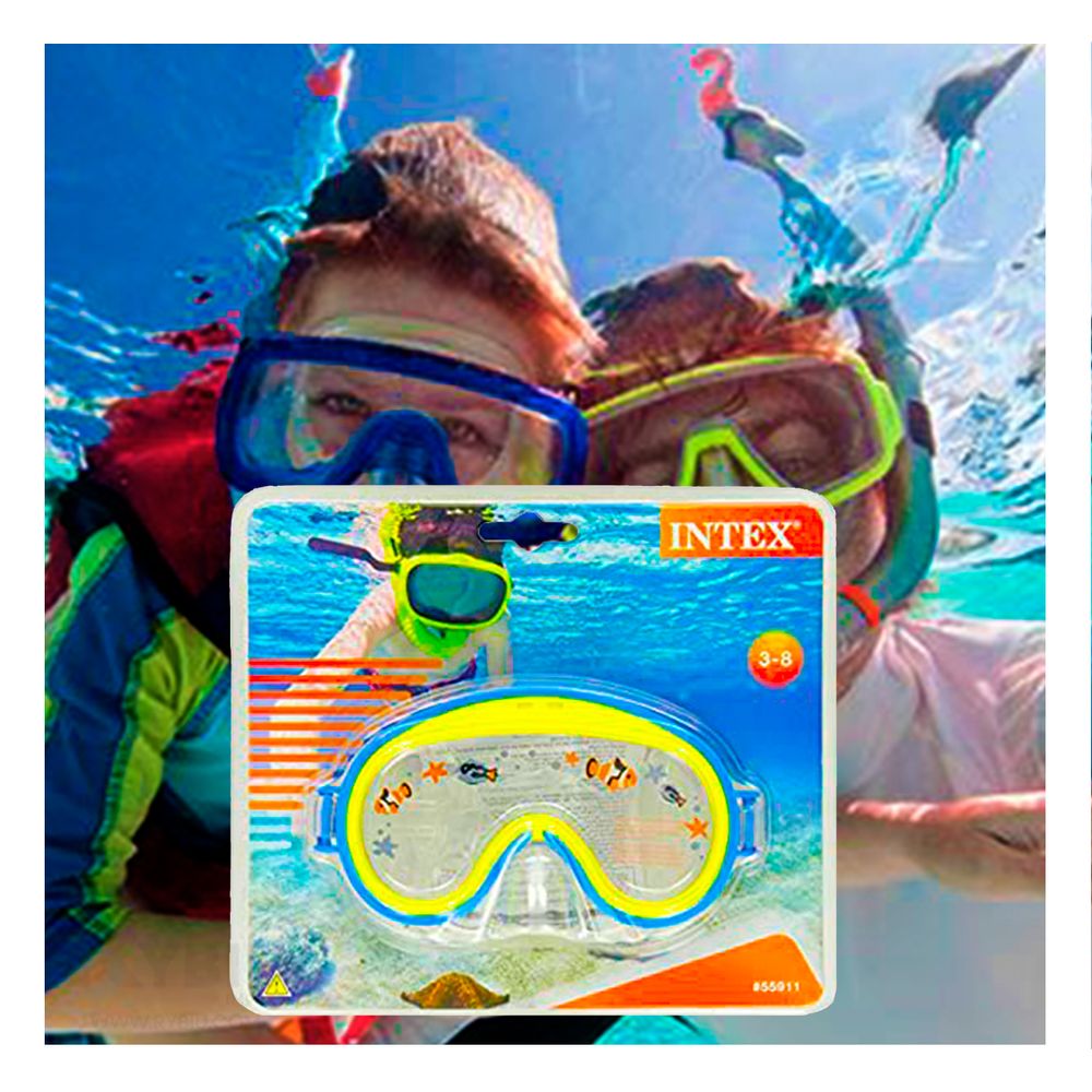 Conjunto tubo de buceo y aletas - Promart