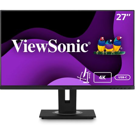 ViewSonic VG2756-4K Monitor IPS 4K con acoplamiento USB tipo C 16:9 de 27" VIEWSONIC