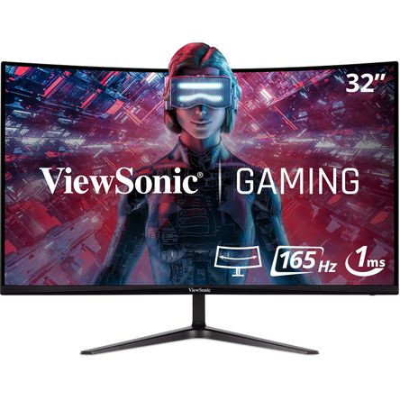 ViewSonic VX3218-PC-MHD 31.5" 16:9 165 Hz Monitor LCD curvo para juegos