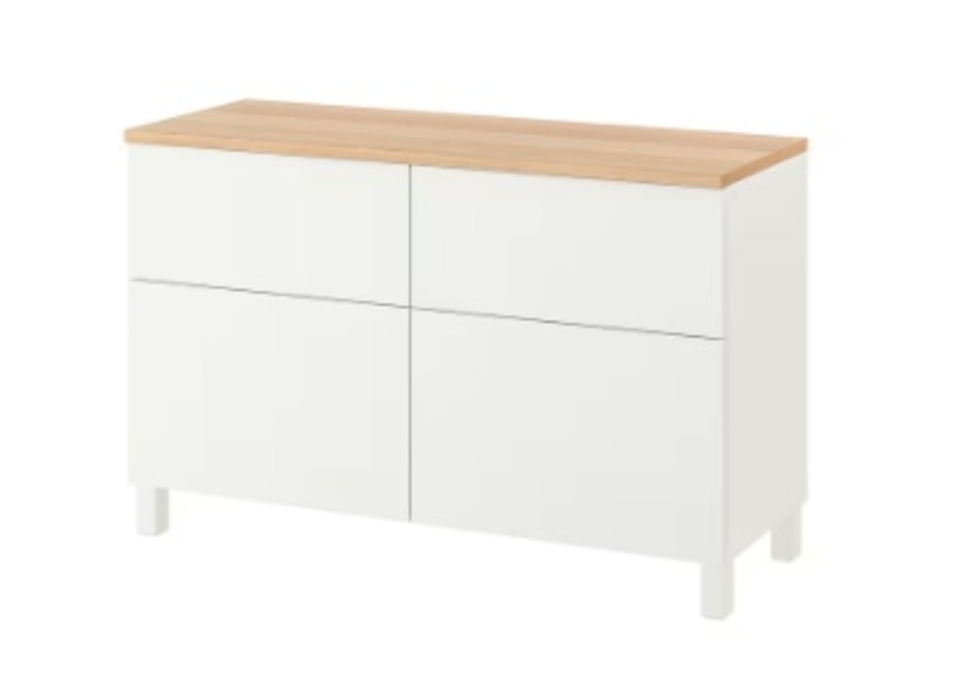 Aparador Nórdico Melman 120 cm Blanco TU MESITA