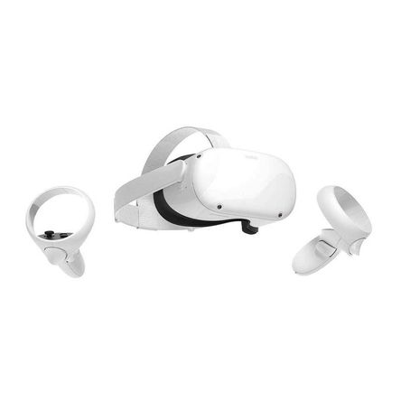 Lentes De Realidad Virtual Oculus Meta Quest 2 128 Gb Color Blanco