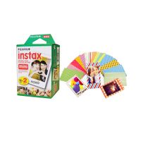 Pack Pelicula Fujifilm Instax+Sticker x20unid