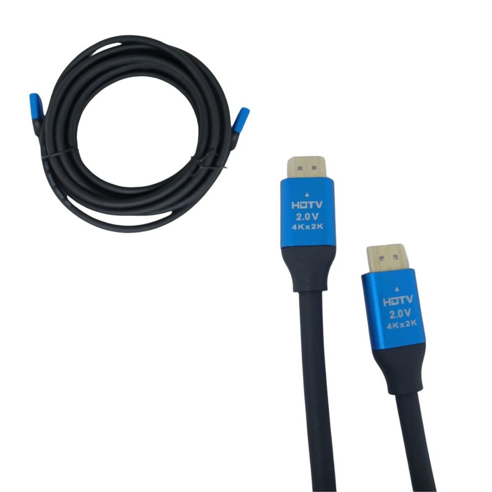 Cable Hdmi 5m 2.0v 4k Premium Alta Velocidad 3d 2160p 60hz - Promart