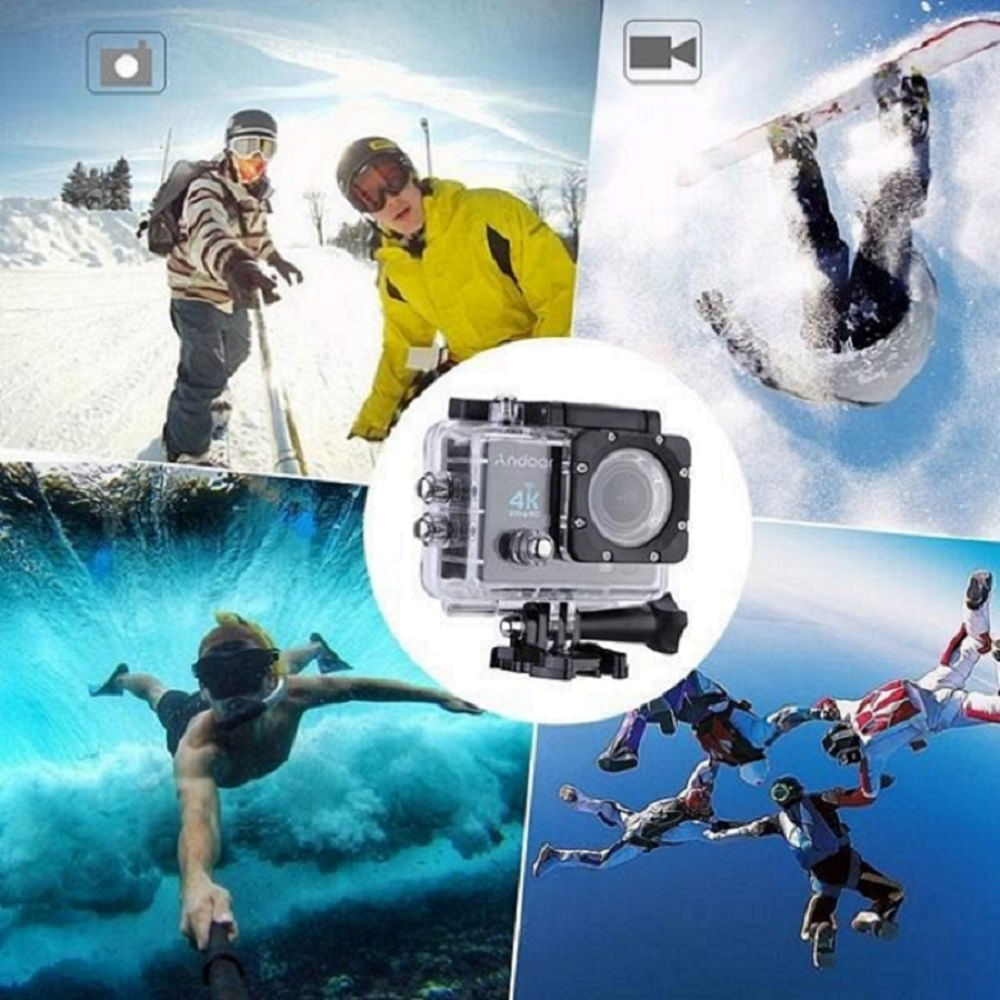 Camara Go Pro Acción 4k 16 Mp Wifi Acuático Deportes Videos