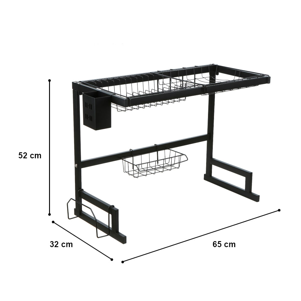 Escurridor de platos chico Granito - Promart