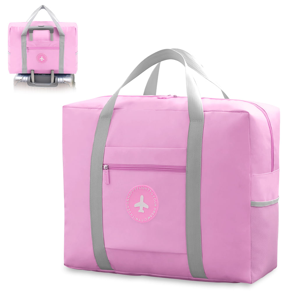 Bolso de Viaje Deportivo Gimnasio Playero Cartera Impermeable Y21 Rosado Bolso de Viaje Deportivo Gimnasio Playero Cartera Impermeable Y21 Rosado
