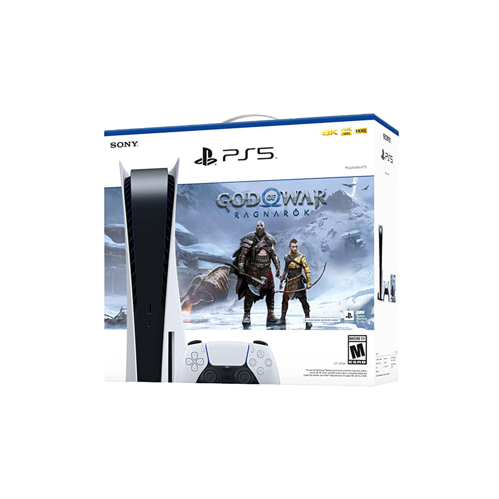 Consola Sony PlayStation 5 PS5 God Of War Ragnarök Bundle - Promart