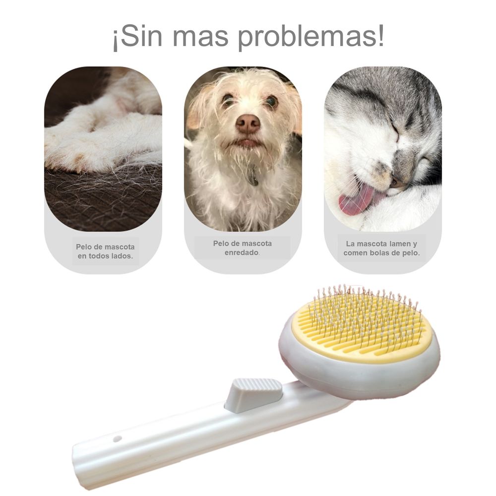 Cepillo Removedor Quita Pelusa Mascotas Perros y Gatos - Promart