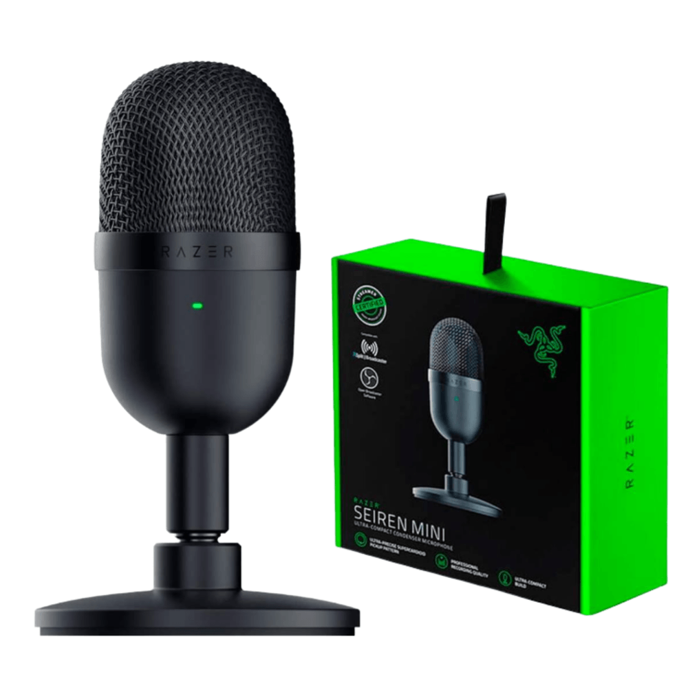 Razer Seiren Mini Microfono Usb Streaming Supercardioide Negro - Promart