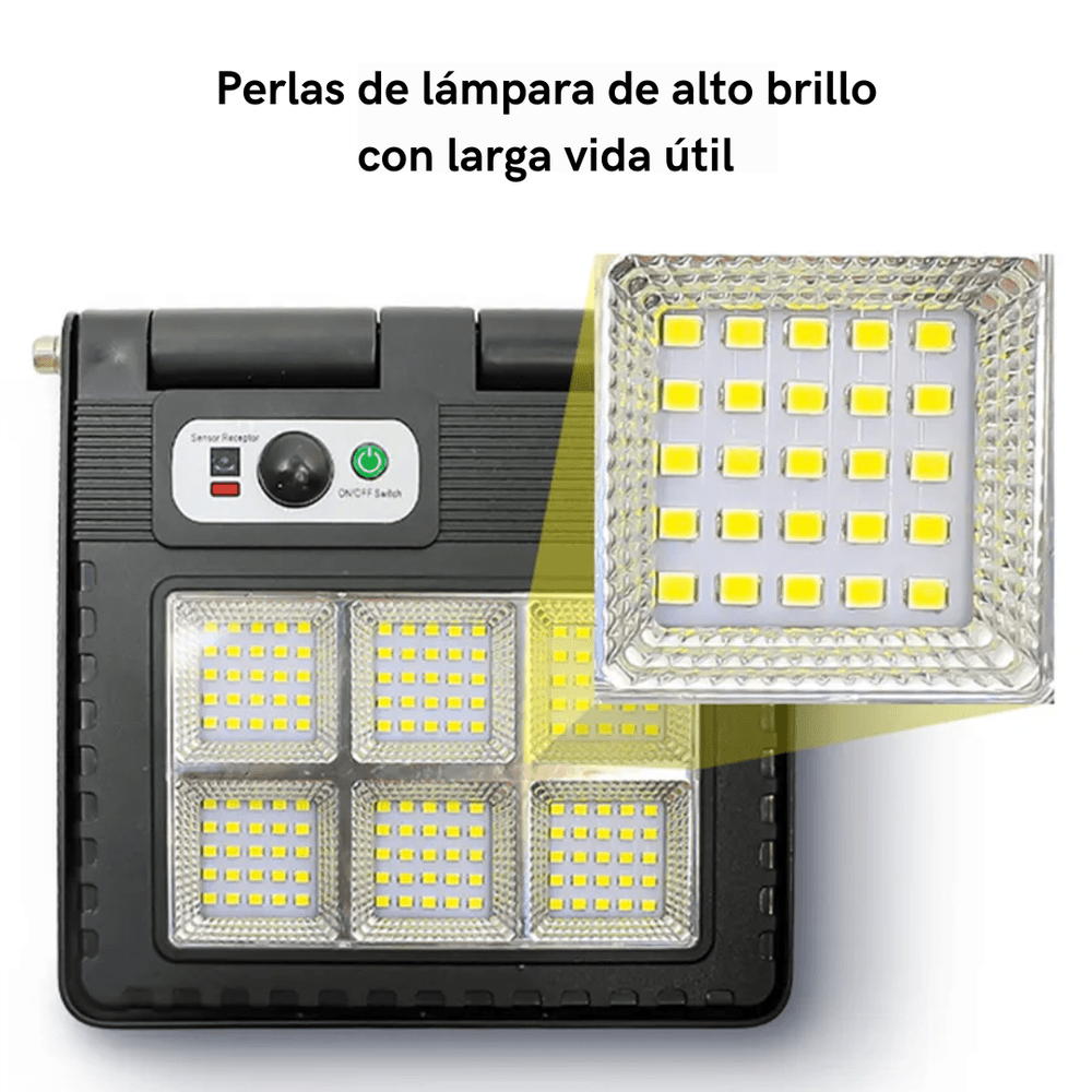 Luz Solar Led Inteligente Sensor de Movimiento Alto Brillo - RiXME ...