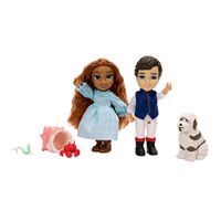 Set de Muñecos Mini Jakks Ariel y Eric La Sirenita Live Action