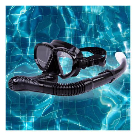 Profesional Mascara de Buceo en Color Negro Profesional Mascara de Buceo en Color Negro