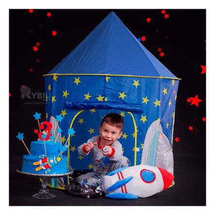 Carpa Azul para Estimular Imaginacion en Niños Carpa Azul para Estimular Imaginacion en Niños