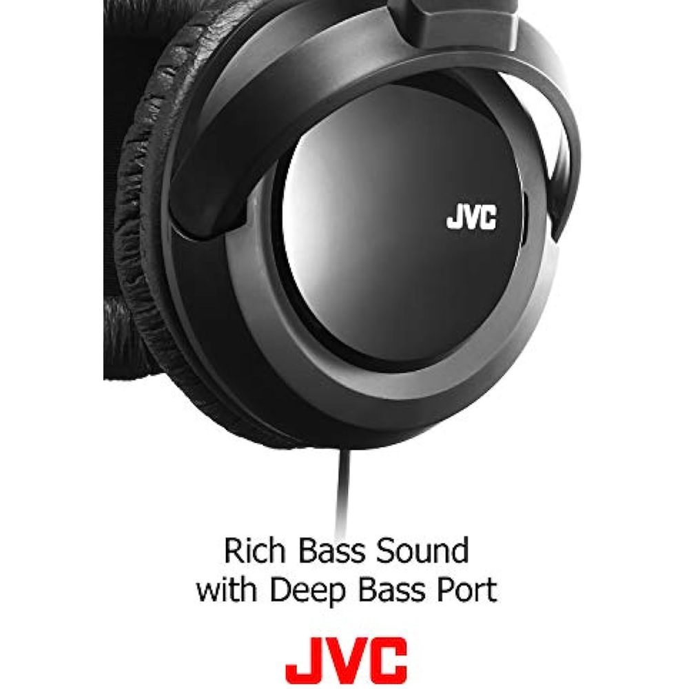 Auriculares de diadema JVC HA-RX330 Negro - Auriculares cable sin