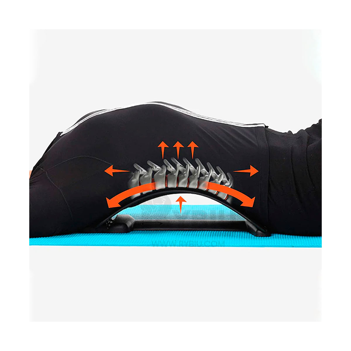 Soporte Lumbar Deportivo del Color Azul