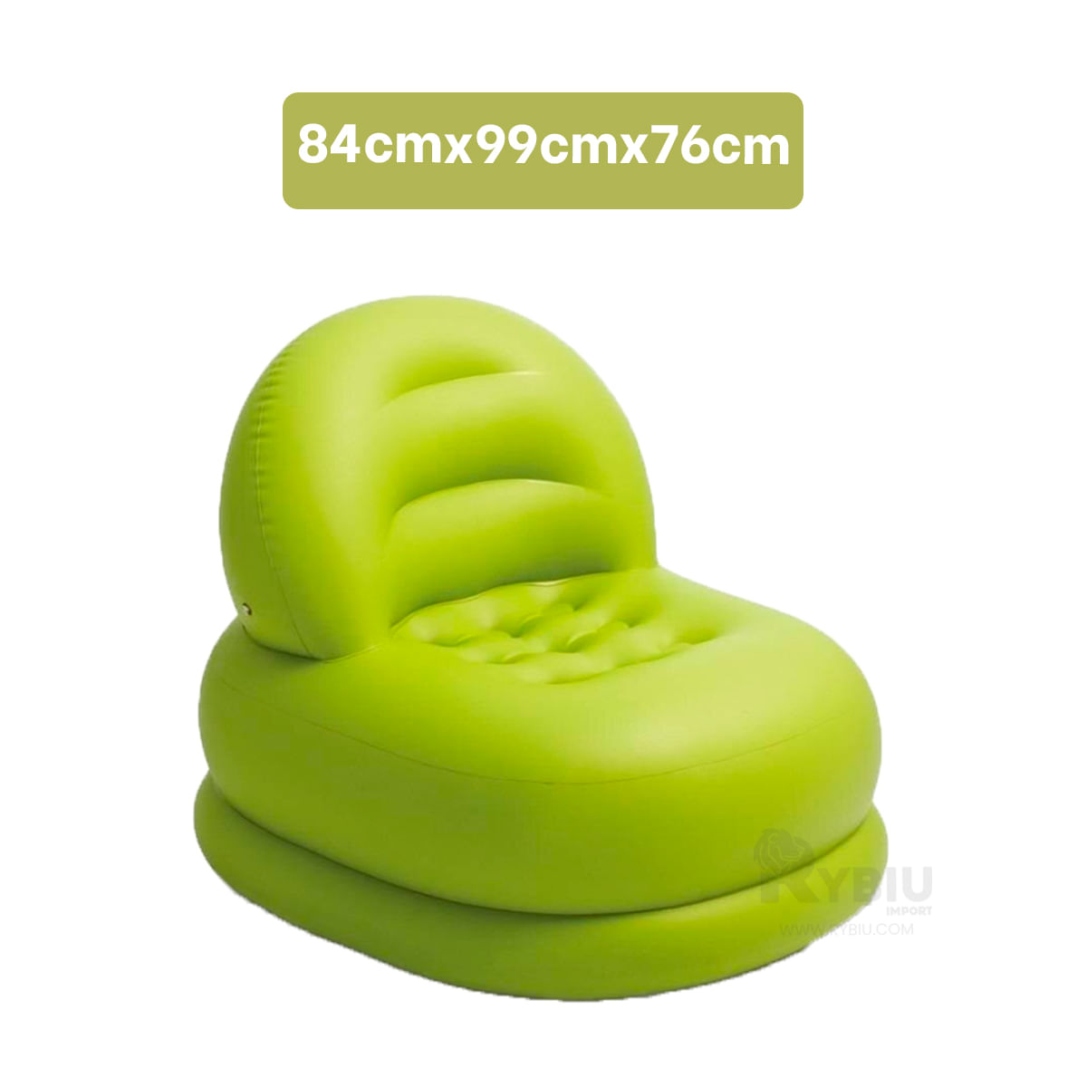 Sofa Inflable Tipo Asiento muy Comodo Verde