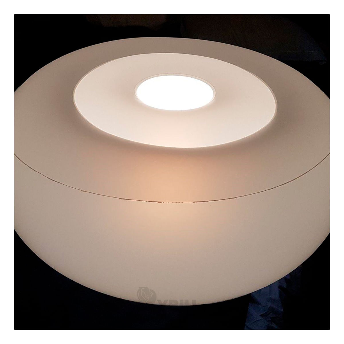 Clasico Sofa Blanco Inflable Intex para Terraza