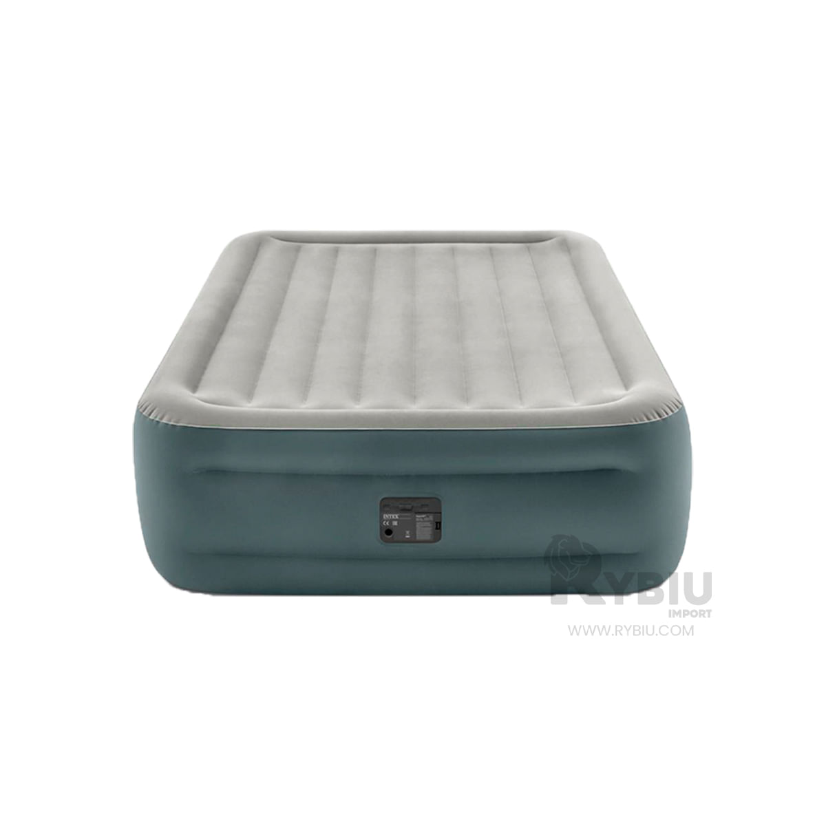 Intex Cama Colchon Gris Inflable para Siesta